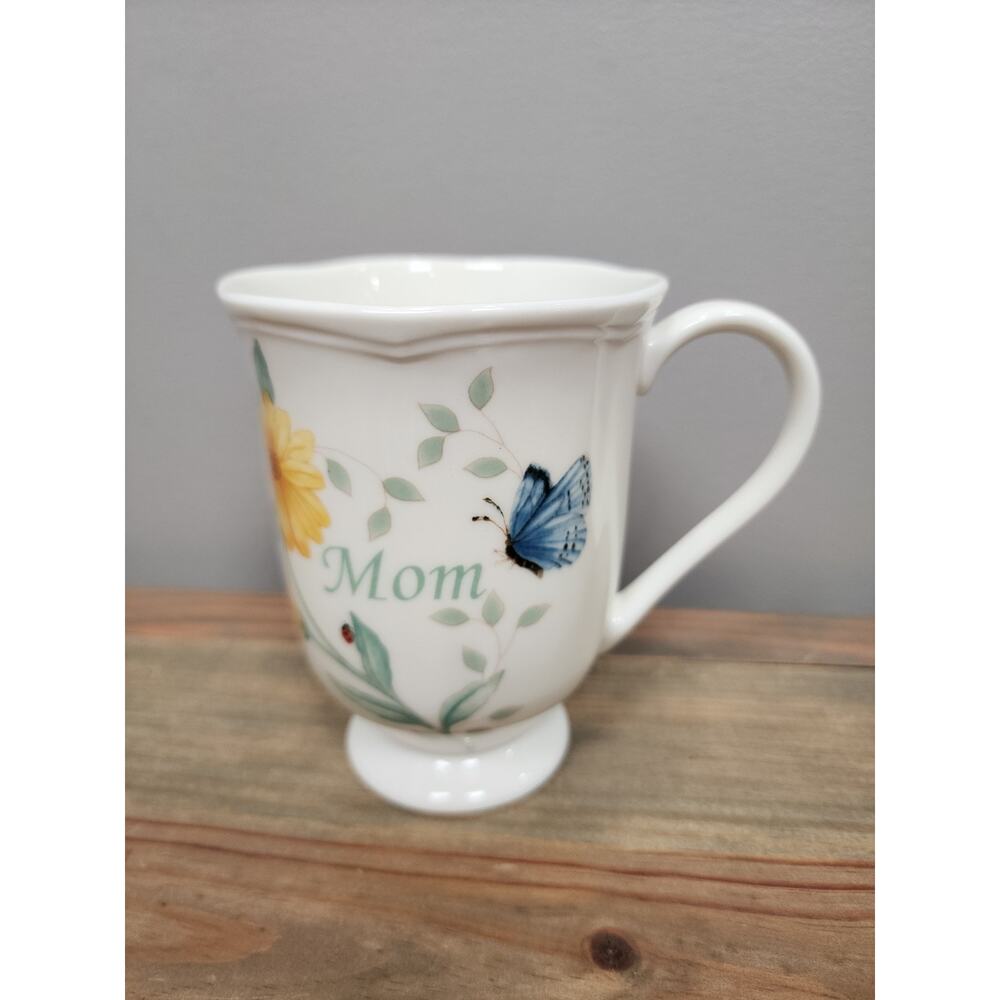 Lenox China American by Design BUTTERFLY MEADOW Mug MOM